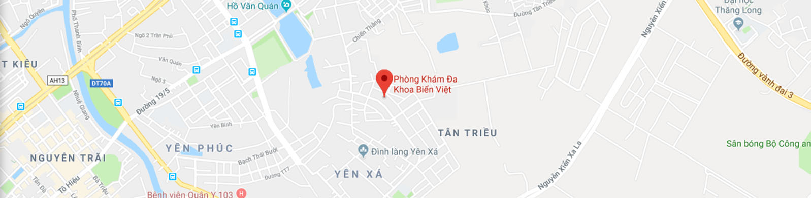 Bảng giá Dịch vụ tại Phòng khám đa khoa Biển Việt
