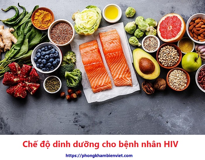 Chế độ dinh dưỡng cho bệnh nhân HIV