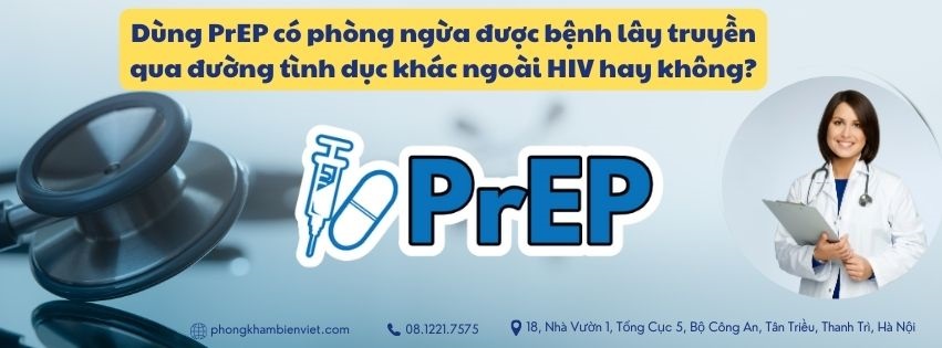 Dùng PrEP có phòng ngừa được bệnh lây truyền qua đường tình dục khác ngoài HIV hay không?