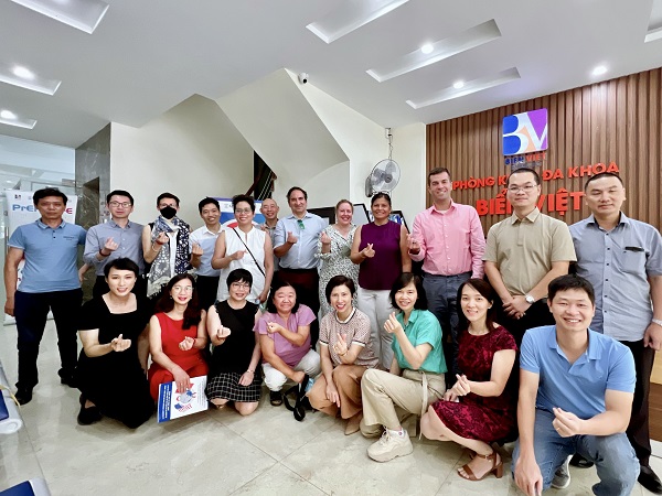 Ngày 29/6/2022, Phòng khám đa khoa Biển Việt đã tiếp đoàn công tác của Văn phòng OGAG (VP điều phối AIDS toàn cầu).